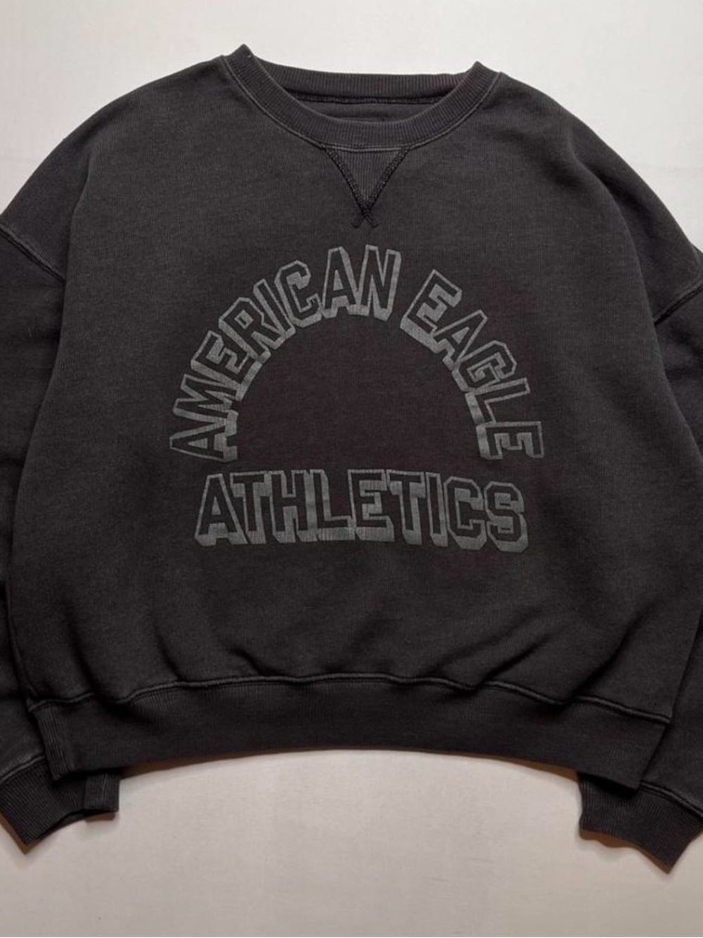 American Eagle Outfitters women’s Black Athletics Crewneck Sweatshirt